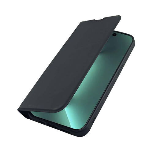 Funda tipo folio en color negro compatible con iPhone 14 Pro Max, QILIVE.
