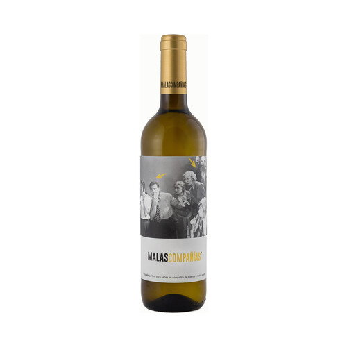 MALASCOMPAÑÍAS  Vino blanco sin D.O. botella 75 cl.