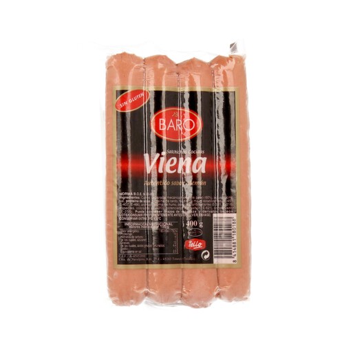 BARO Salchichas Viena BARO 400 gr