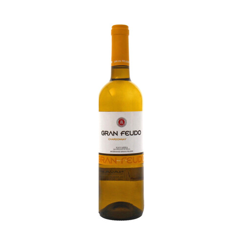 GRAN FEUDO Vino blanco con D.O. Navarra botella 75 cl.