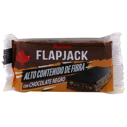 PRODUCTO ALCAMPO Flapjack Barrita energética de avena con chocolate negro 50 g.