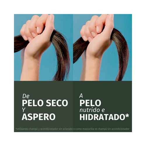 HERBAL ESSENCES Champú hidrantate con aroma a coco, para cabellos muy secos 350 ml.