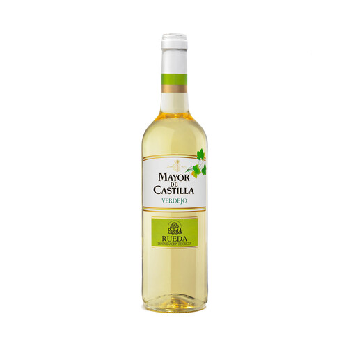 MAYOR DE CASTILLA Vino blanco verdejo con D.O. Rueda botella 75 cl.