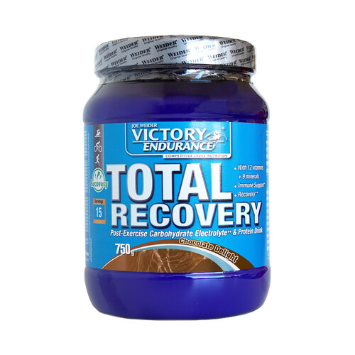 VICTORY ENDURANCE Complemento alimenticio de chocolate Total Recovery VICTORY ENDURANCE 750 g.