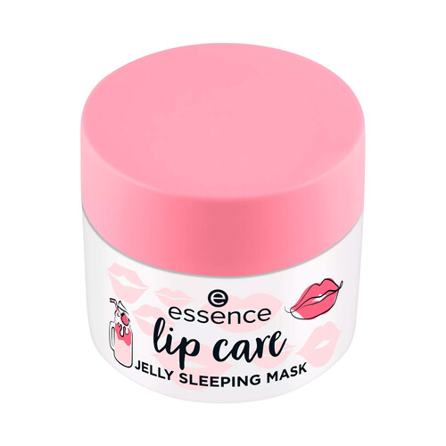 ESSENCE Jelly lip care tono 02 Strawberry milkshake Máscara labial nutritiva con sabor a batido de fresa.