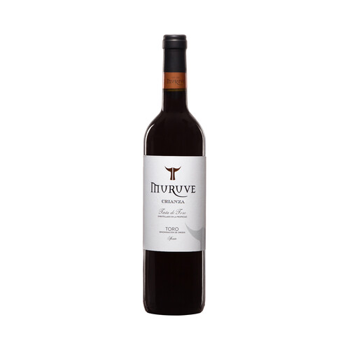 MURUVE  Vino tinto crianza con D.O. Toro MURUVE botella de 75 cl.