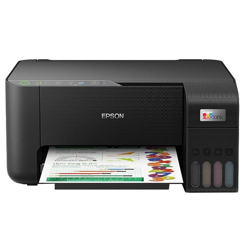 Impresora multifunción EPSON Ecotank ET-2860 con depósito de tinta, WiFi, doble cara.