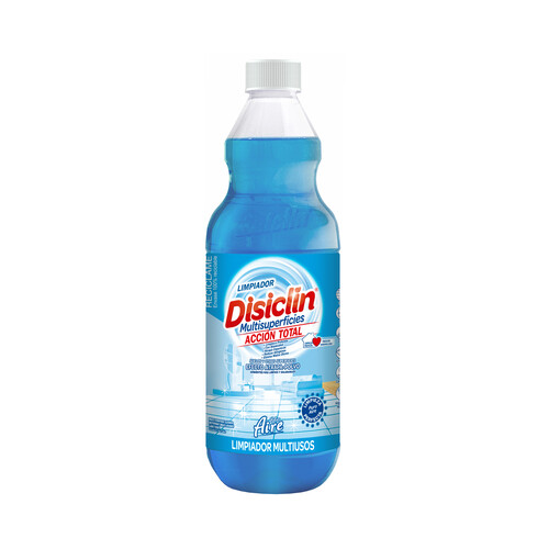 DISICLIN Acción total Limpiador multisuperficies con acción atrapa-polvo y aroma a aire polar 800 ml.