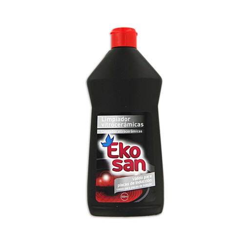 EKOSAN Limpiador de vitrocerámicas en crema EKOSAN 500 ml.