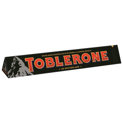 TOBLERONE Chocolatina con chocolate negro 400 g.