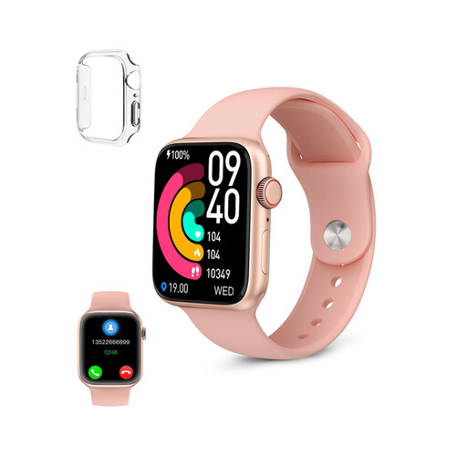 Smartwatch KSIX URBAN 4 mini, color rosa.