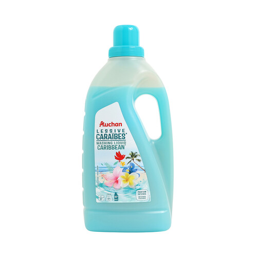 PRODUCTO ALCAMPO Detergente líquido Caribe 37 ds. 2 l.