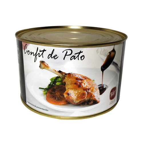 POLGRI Confit de pato (muslos de pato confitados) POLGRI 1350 g.