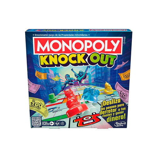 Monopoly Knockout HASBRO Gaming +8 años.