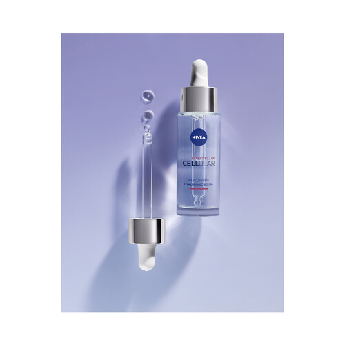 NIVEA Sérum rellenador con micro ácido Hialurónico puro NIVEA Expert filler cellular 30 ml.