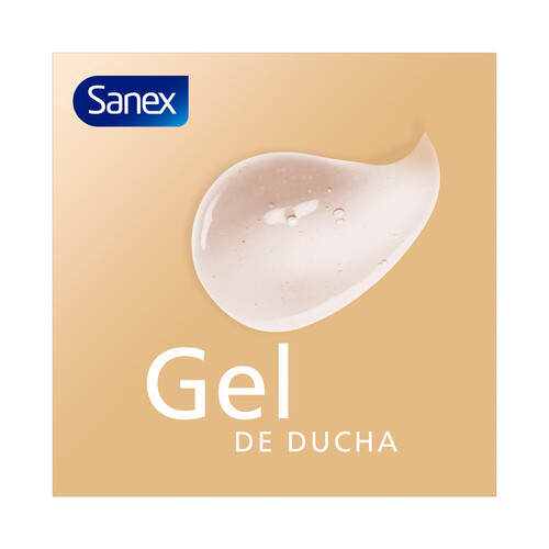 SANEX Cuidado experto Recambio de gel de ducha o baño probiótico, para todo tipo de pieles 950 ml.