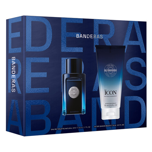 ANTONIO BANDERAS The icon Estuche con colonia y after shave.