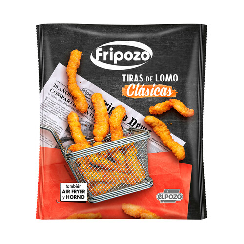 FRIPOZO Tiras de lomo clásicas 250 g.