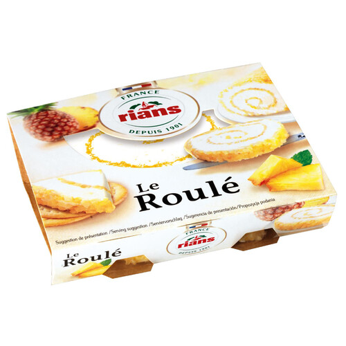 RIANS Queso le roulé con piña RIANS 125 g.