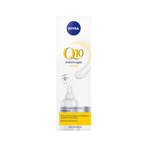 Crema con acción antiarrugas para la zona del contorno de los ojos NIVEA Visage Q10