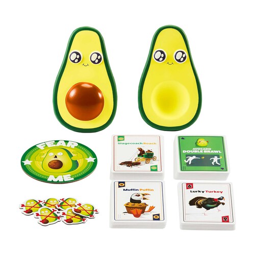 Throw Throw Avocado - Juego de mesa con cartas de lanzar aguacates +7 años.