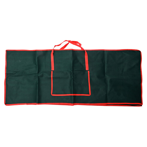 Bolsa de almacenaje verde para árbol 122x49x9cm, ACTUEL