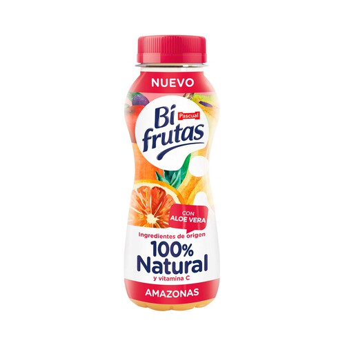 BIFRUTAS de Pascual Leche con zumo de frutas tropicales y aloe vera 240 ml.