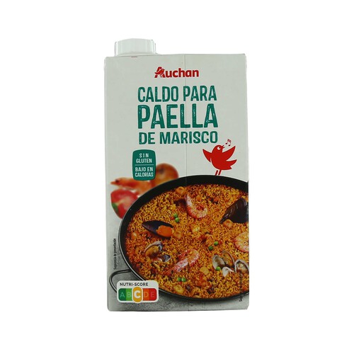 PRODUCTO ALCAMPO Caldo de paella para marisco brick 1 l.