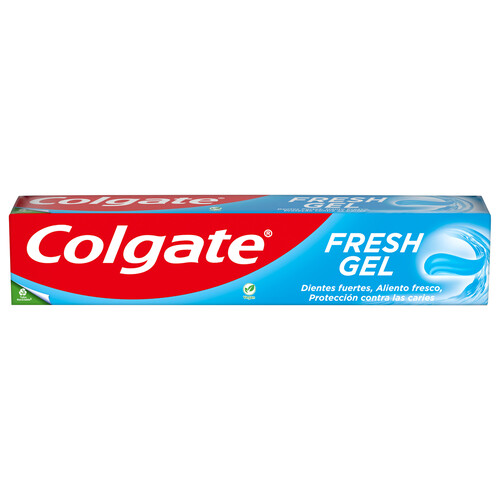 COLGATE Fesh gel Pasta de dientes con flúor para unos dientes fuertes y un aliento fresco 75 ml.