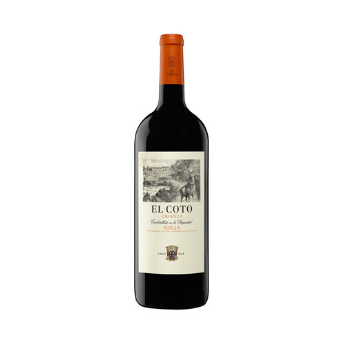 EL COTO  Vino tinto crianza con D.O. Ca. Rioja magnum 1.5 l.