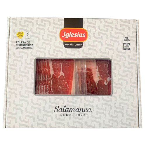 IGLESIAS Maletin paleta de cebo ibérica 50% raza ibérica 900 g.