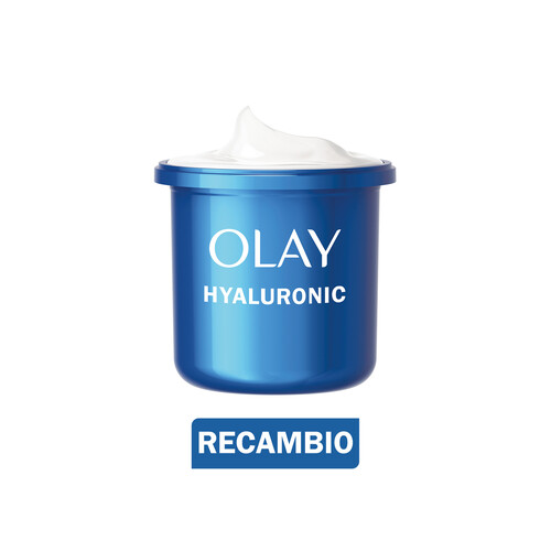 OLAY Hyaluronic Crema facial de día ultra hidratante y rellenadora 50 ml.