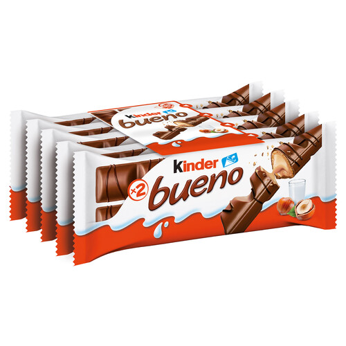 Barrita de Kinder Bueno KINDER 2x5 uds. 215 gr.