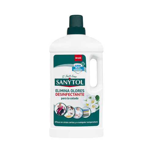 SANYTOL Elimina olores desinfectante textil sin lejía SANYTOL 1,2 l.