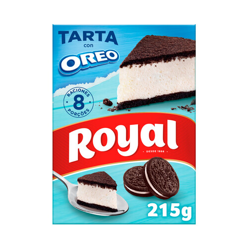 ROYAL Preparado para tarta de Oreo ROYAL 215 g.