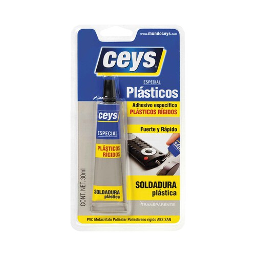 Adhesivo especial plásticos CEYS, 35ml.