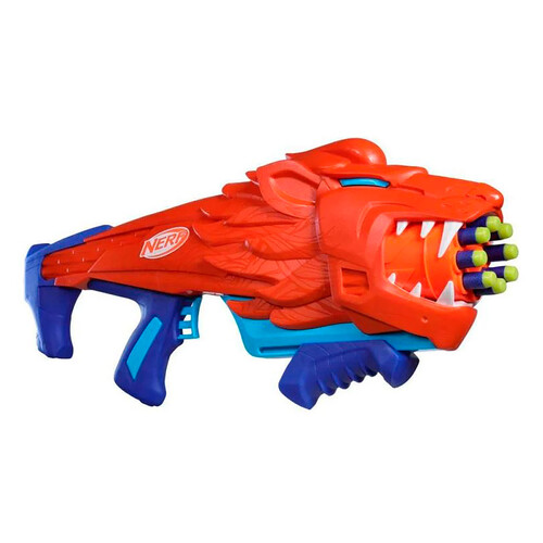 Lanzador NERF Junior Wild Lionfury, +6 años.