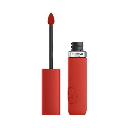 L´ORÉAL PARIS Le matte resistance tono 400 Spill the tea Labial líquido con acabado mate de larga duración (16 h).