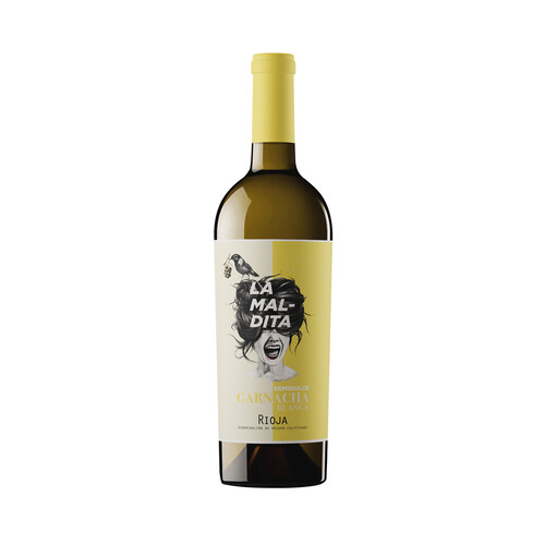 LA MALDITA Vino blanco semidulce con D.O.Ca. Rioja botella 75 cl.