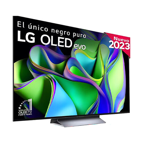 Televisión 139,7 cm (55) LG OLED OLED55C34LA EVO, Smart TV webOS23, 4HDMI, 3USB, el mejor TV para Gaming.