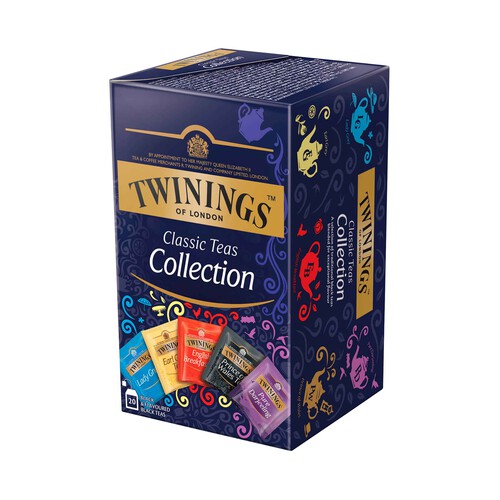 TWININGS Colección de tés clásicos 20 uds. 40 g.