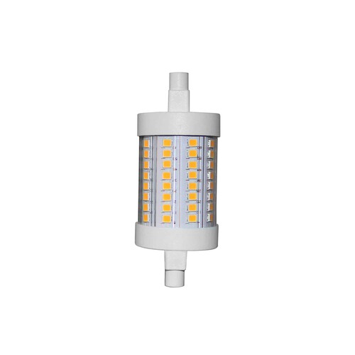 Bombilla Led R7s tubo 78mm, 8,8W=60W, luz cálida, PRODUCTO ALCAMPO.