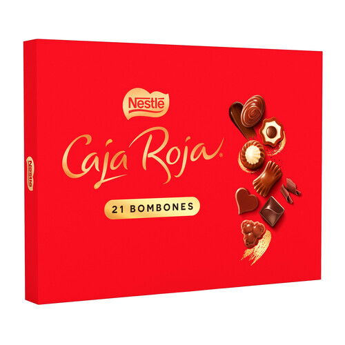 NESTLÉ Bombones caja roja estuche 198 g