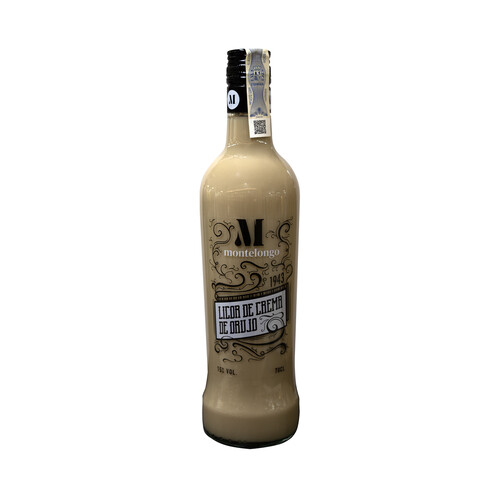 MONTELONGO Licor de crema de orujo botella 70 cl.