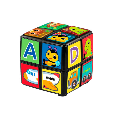 Cubo mágico infantil educativo gira y aprende, VTECH.