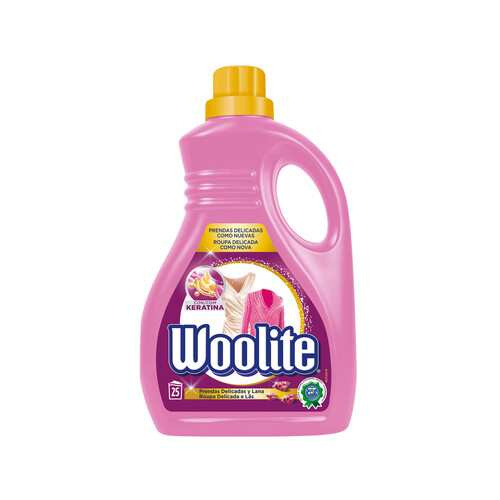 WOOLITE Detergentes prendas delicadas (lana y seda) 750 ml.