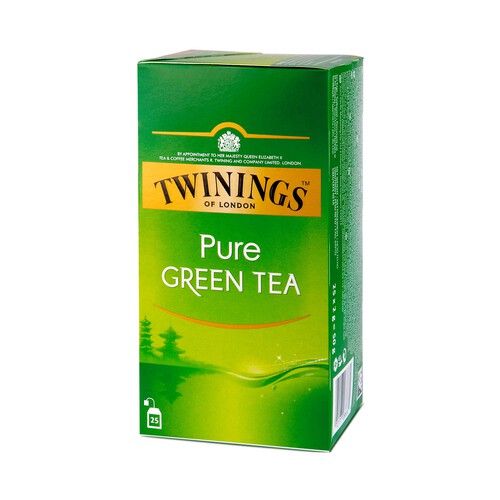 TWININGS Té verde 25 uds. 50 g.