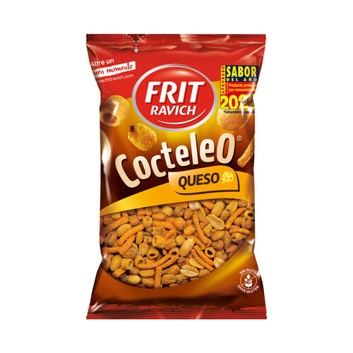 FRIT RAVICH Cocktail de frutos secos con queso FRIT RAVICH 170 g.