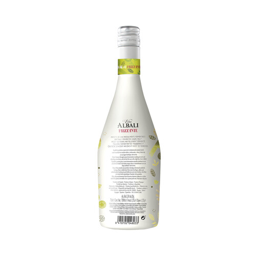 VIÑA ALBALI Vino blanco verdejo frizzante con bajo contenido en alcohol botella 75 cl.