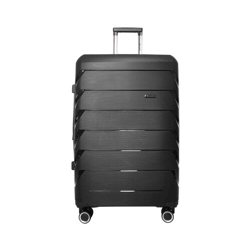 Trolley AIRPORT ALCAMPO Smart Trip 75Cm 8R Polipropileno Negro